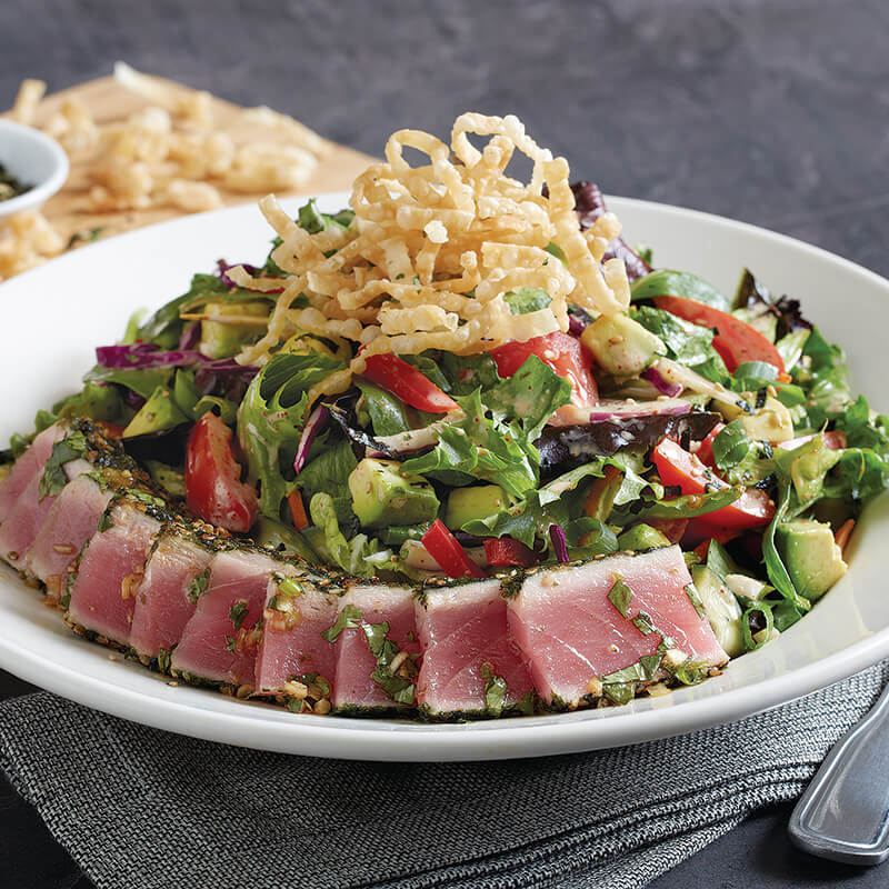 Seared Ahi Tuna Steak Salad Recipe Bryont Blog
